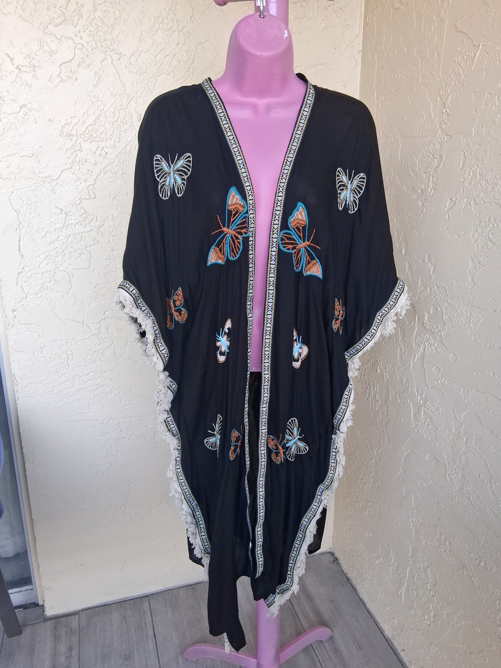 Bohemian Dream Catcher Kimono With Rock N Roll Vibes